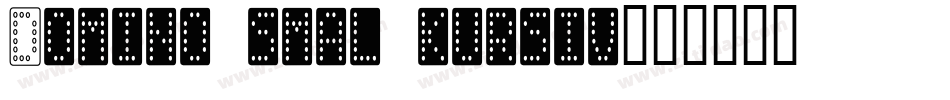 Domino smal kursiv字体转换